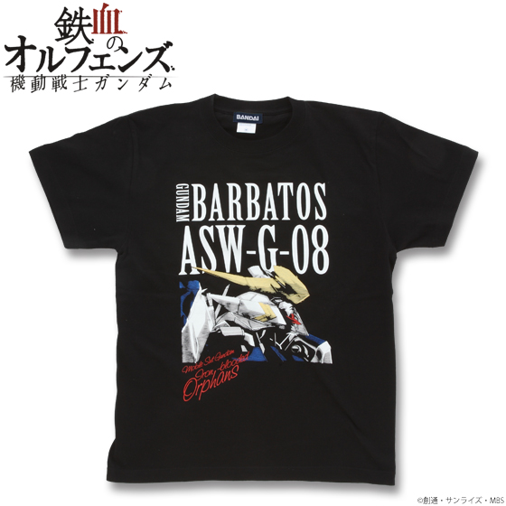 機動戦士ガンダム 鉄血のオルフェンズ Tシャツ ＡＳＷ－Ｇ－08柄