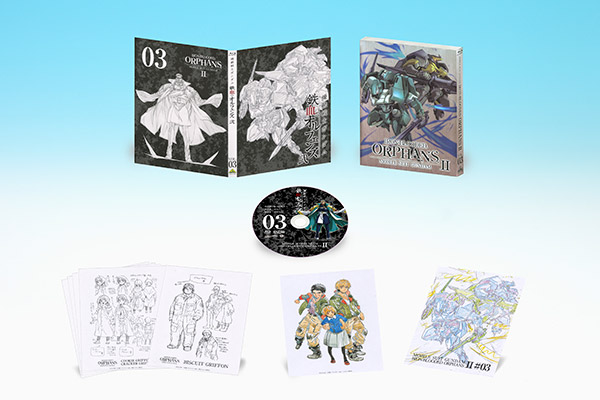 機動戦士ガンダム 鉄血のオルフェンズ 弐 特装限定版 Blu-ray 第3巻 商品展開図